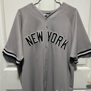 New York Yankees road jersey size XL